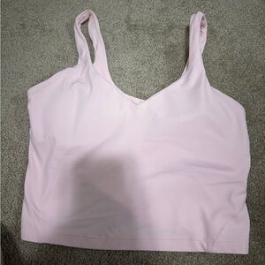 Lululemon light pink align tank! Super cute and comfy,, price is negotiable!!